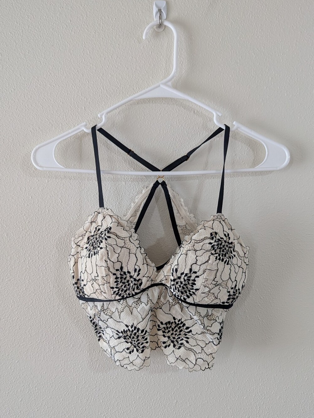 Floral Mesh Lace Bralet